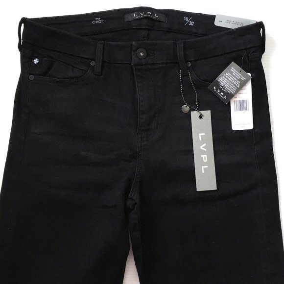 Liverpool Kayden Floral Embroidered Cropped Jeans - Picture 6 of 9